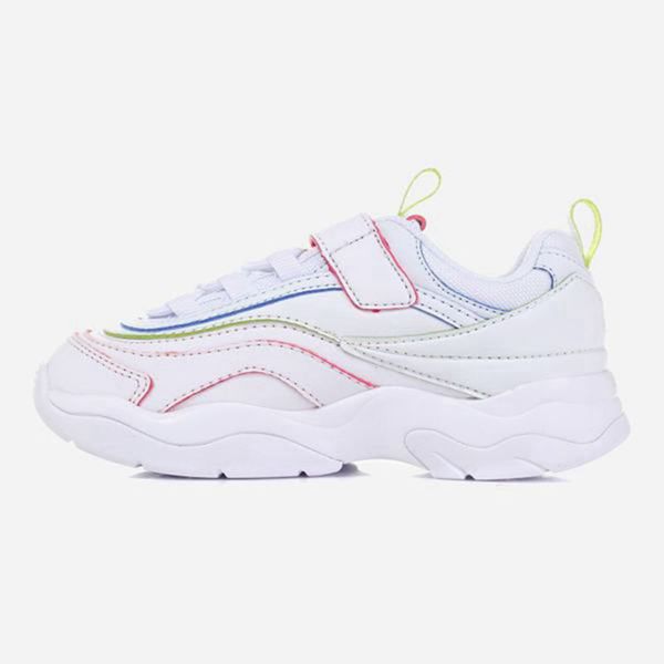 Tênis Fila Menina Branco - Fila Ray Pipey Kd En Portugal,BCTK-83954